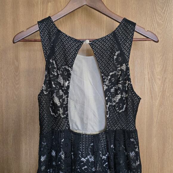 Free People Rocco Lace Overlay Mini Dress - Picture 4 of 10